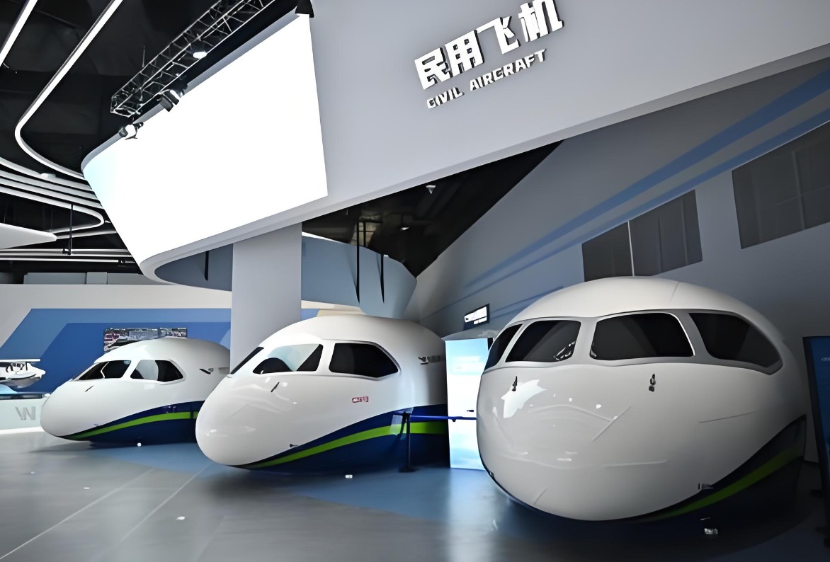 高保真飛行模擬座艙樣機(jī)